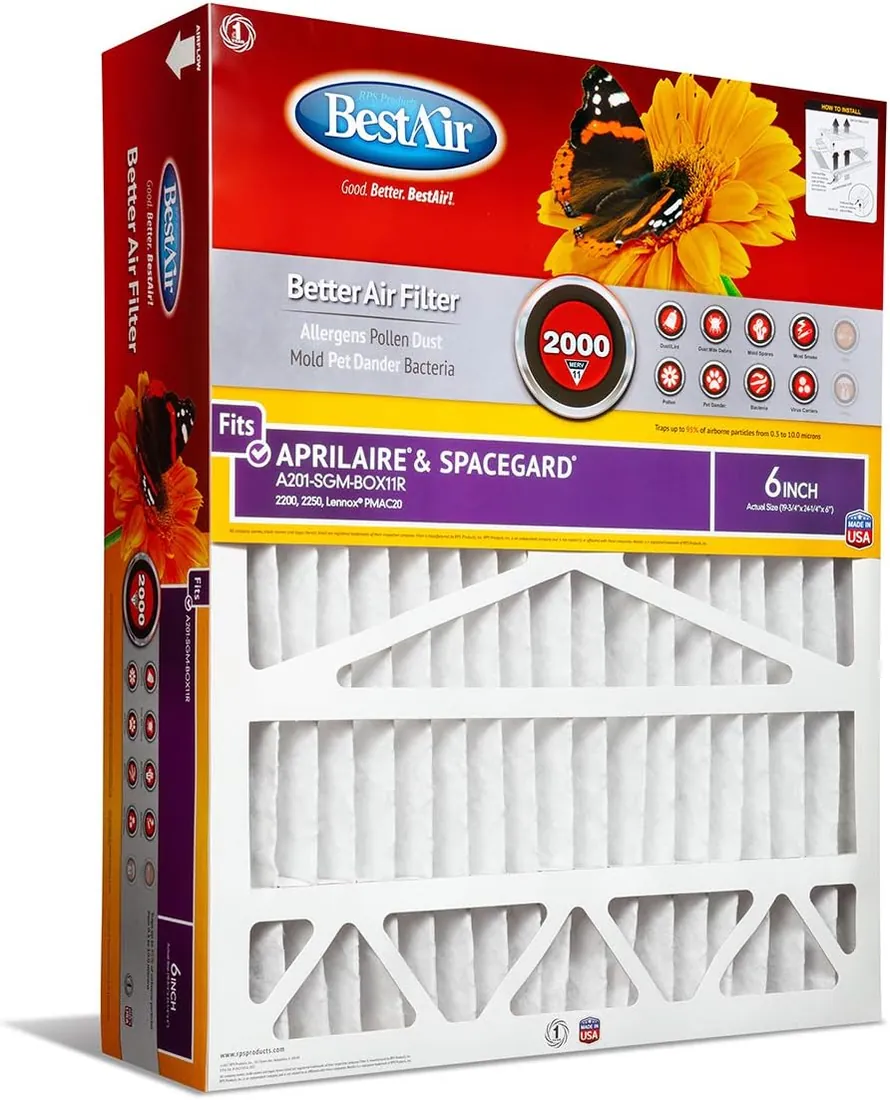 BestAir Replacement Filter for Aprilaire 2200
