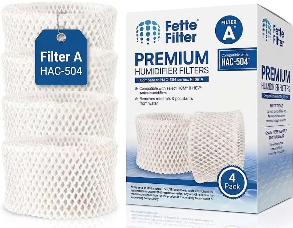Fette Filter Replacement Filter for Honeywell HAC-504