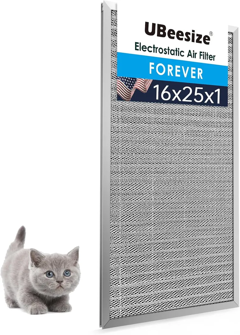 UBeesize MERV 8 1-inch Washable Furnace Filter